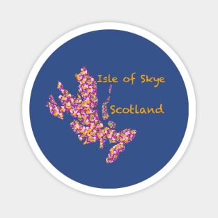 The flowery Isle of Skye, Inner Hebrides, Scotland Magnet